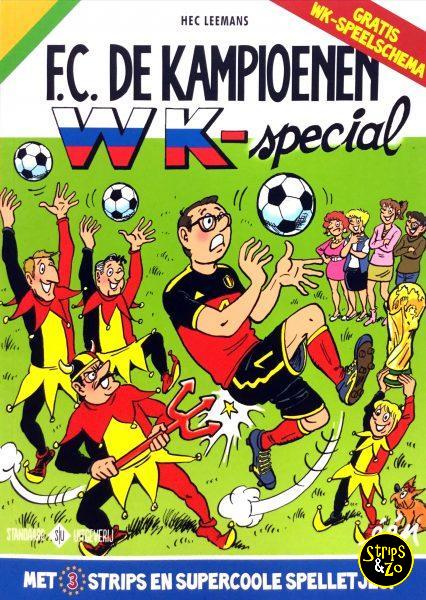 FC De Kampioenen Specials WK Special Strips Zo Alkmaar
