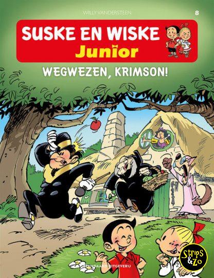 Suske en Wiske Junior 8 Wegwezen Krimson