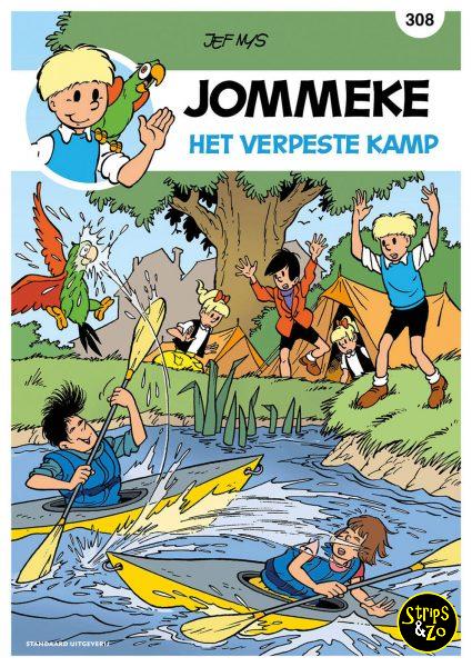 Jommeke 308 Het verpeste kamp
