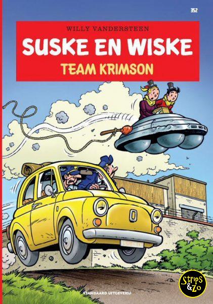 suske en wiske 352 Team Krimson