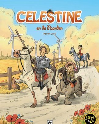 celestine en de paarden 7 Wat een wind!