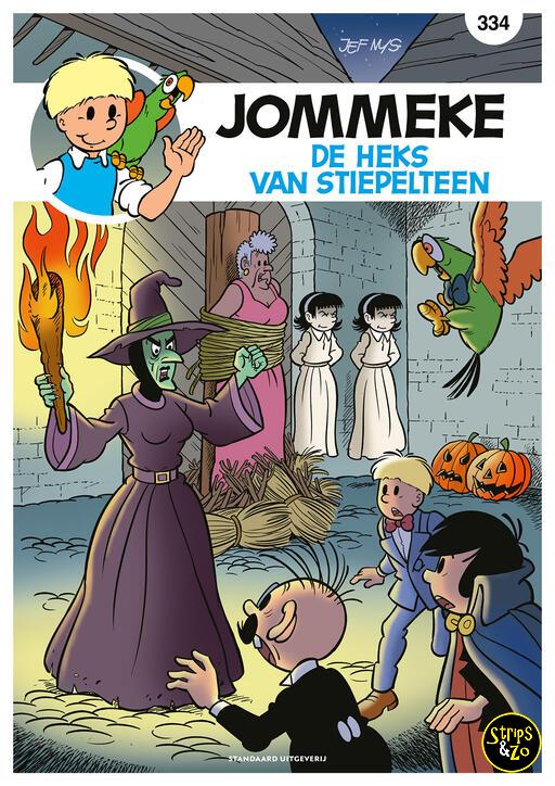 Jommeke 334 - De heks van Stiepelteen