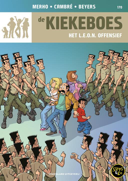 Kiekeboes 170 - Het L.E.O.N. offensief