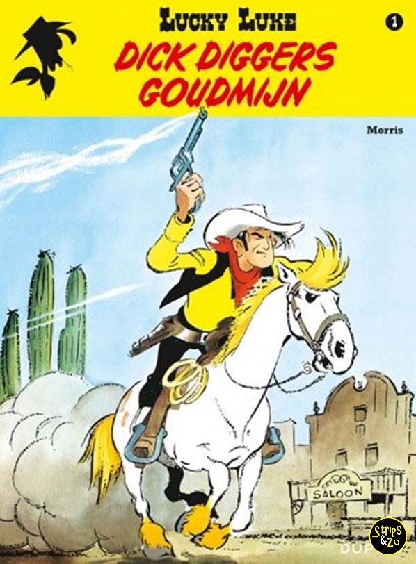 Lucky Luke - Relook 1 - Dick Diggers goudmijn