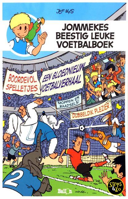 Jommeke - Spelletjesboeken - Jommekes beestig leuke voetbalboek