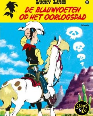 lucky luke 10 De blauwvoeten op oorlogspad