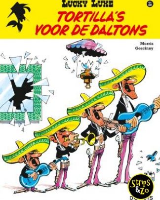 Lucky Luke 21 Tortillas voor de Daltons