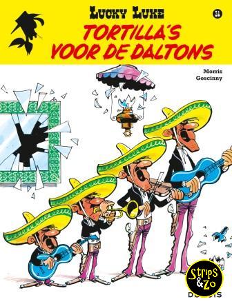 Lucky Luke 21 Tortillas voor de Daltons