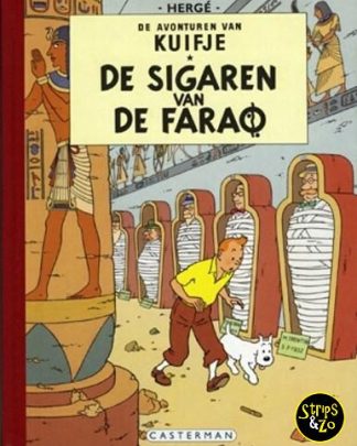 kuifje en de sigaren van de farao facsimile