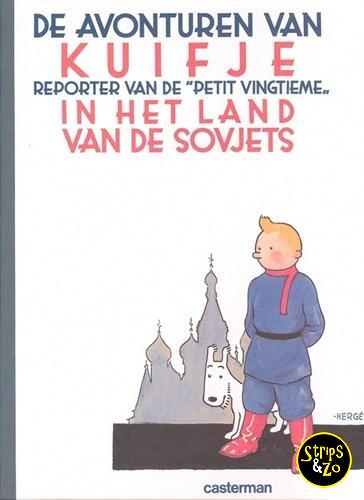 kuifje in het land van de sovjets facsimile