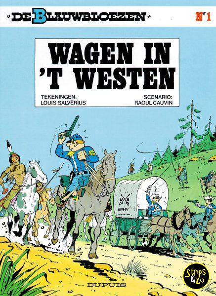 Blauwbloezen 1 Wagen in t Westen