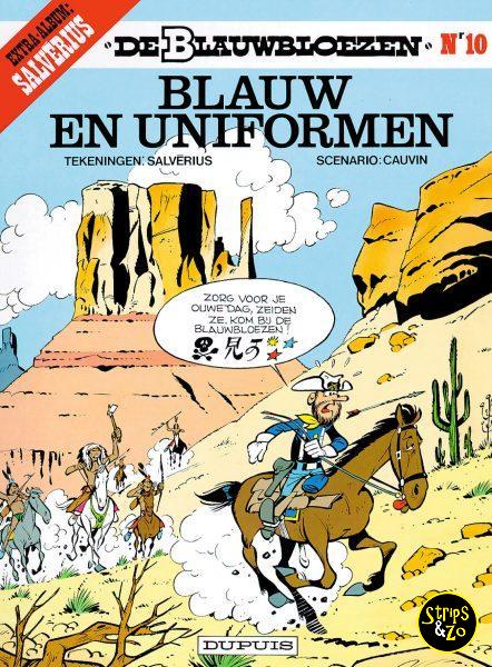 Blauwbloezen 10 Blauw en uniformen