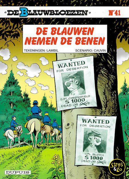 Blauwbloezen 41 De blauwen nemen de benen