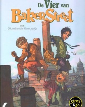 Vier van Baker Street 1 - De zaak van het blauwe gordijn