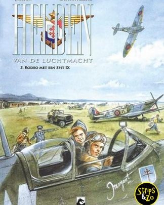 helden van de luchtmacht 5 Rodeo met een Spit IX