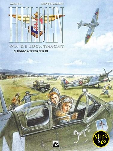 helden van de luchtmacht 5 Rodeo met een Spit IX