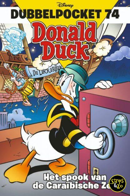 Donald Duck - Dubbelpocket 74 - Het spook van de Caraïbische zee