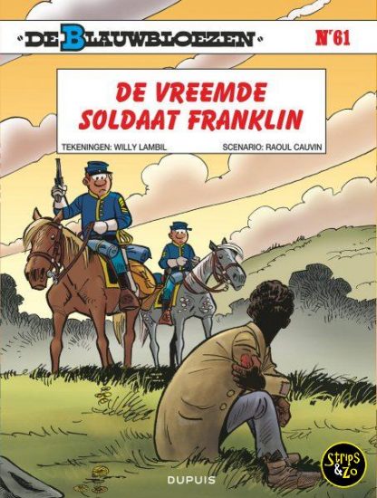 Blauwbloezen 61 – De vreemde soldaat Franklin