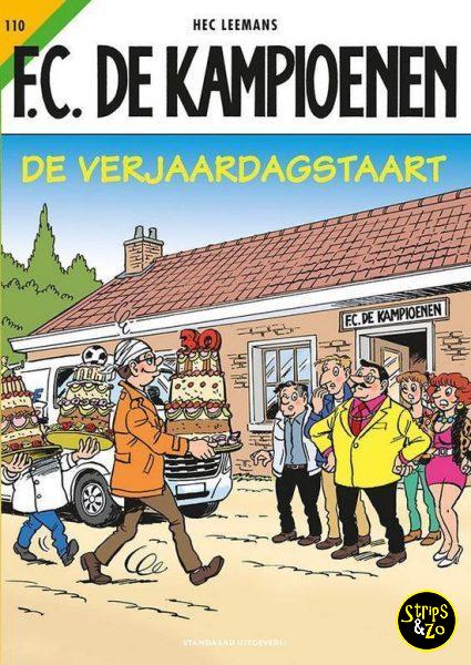 F.C. De Kampioenen 110 De verjaardagstaart
