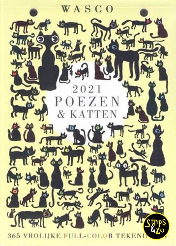 Poezen Katten scheurkalender 2021