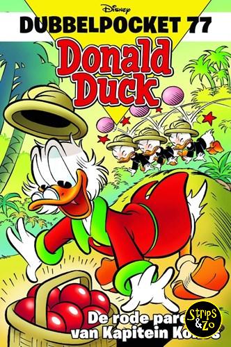 Donald Duck Dubbelpocket 77 De rode parels van Kapitein Kokos