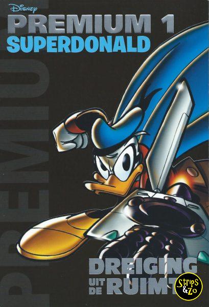 Donald Duck Premium 1 SuperDonald Dreiging uit de ruimte