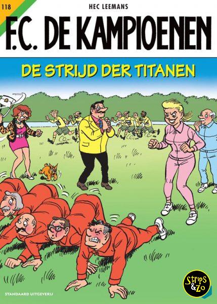 F.C. De Kampioenen 118 de strijd der titanen