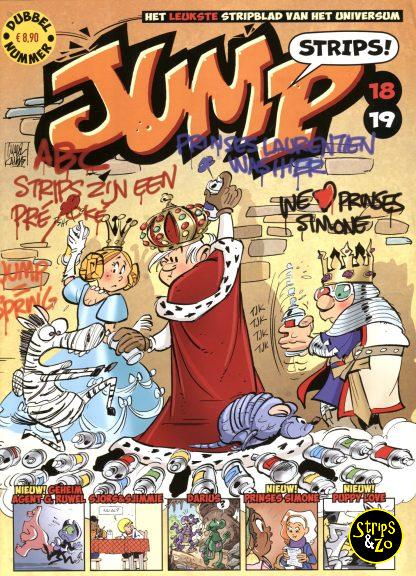 Jump stripblad 18 19 dubbeldik nummer