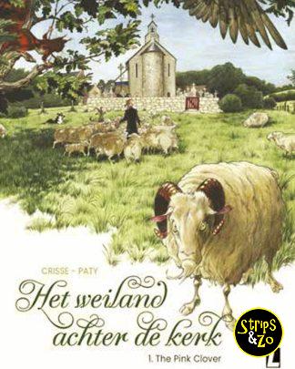 Het weiland achter de kerk 1 The pink clover