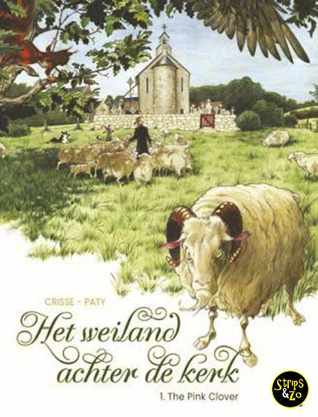 Het weiland achter de kerk 1 The pink clover
