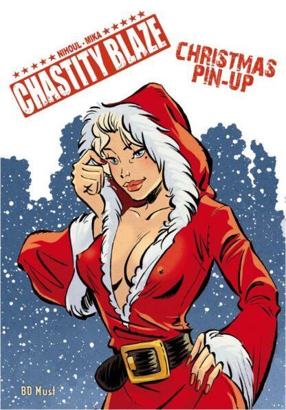 Chastity Blaze Christmas Pin Up cardset