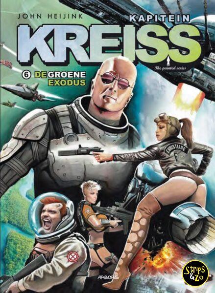 Kapitein Kreiss 6 - De groene exodus