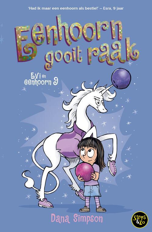 Evi en Eenhoorn 9 - Eenhoorn gooit raak