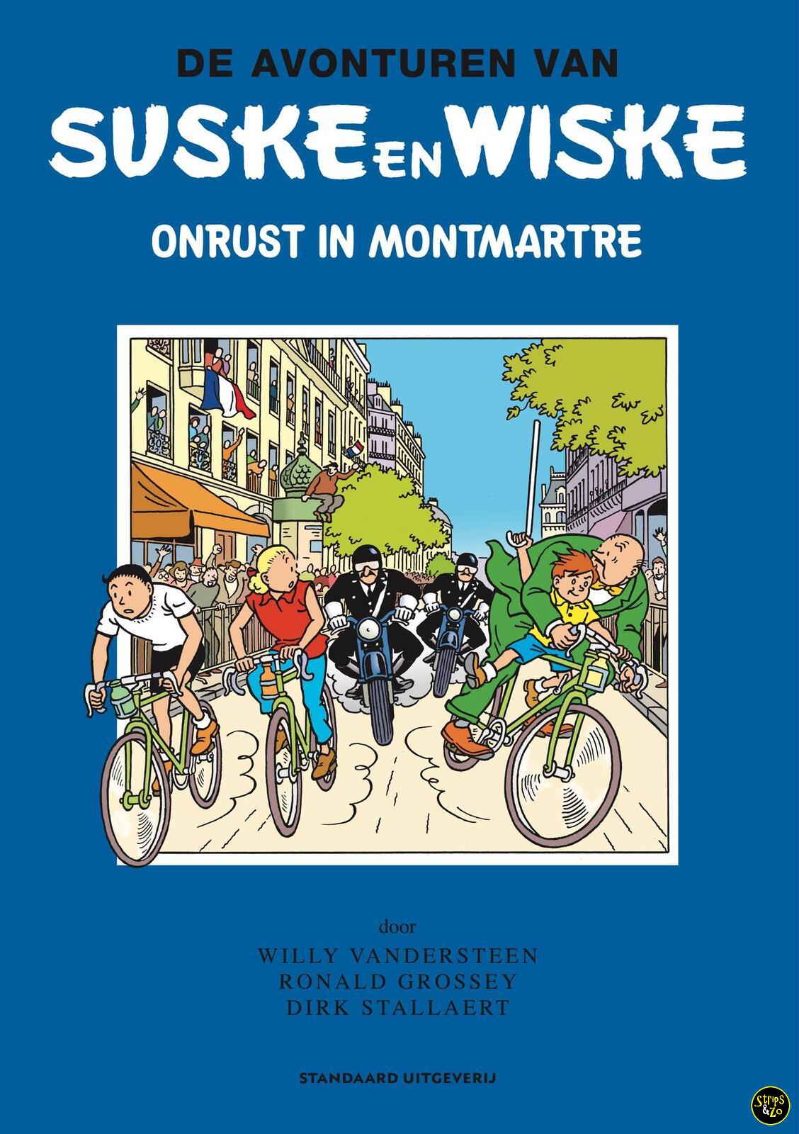 Suske en Wiske - Hommage - Onrust in Montmartre