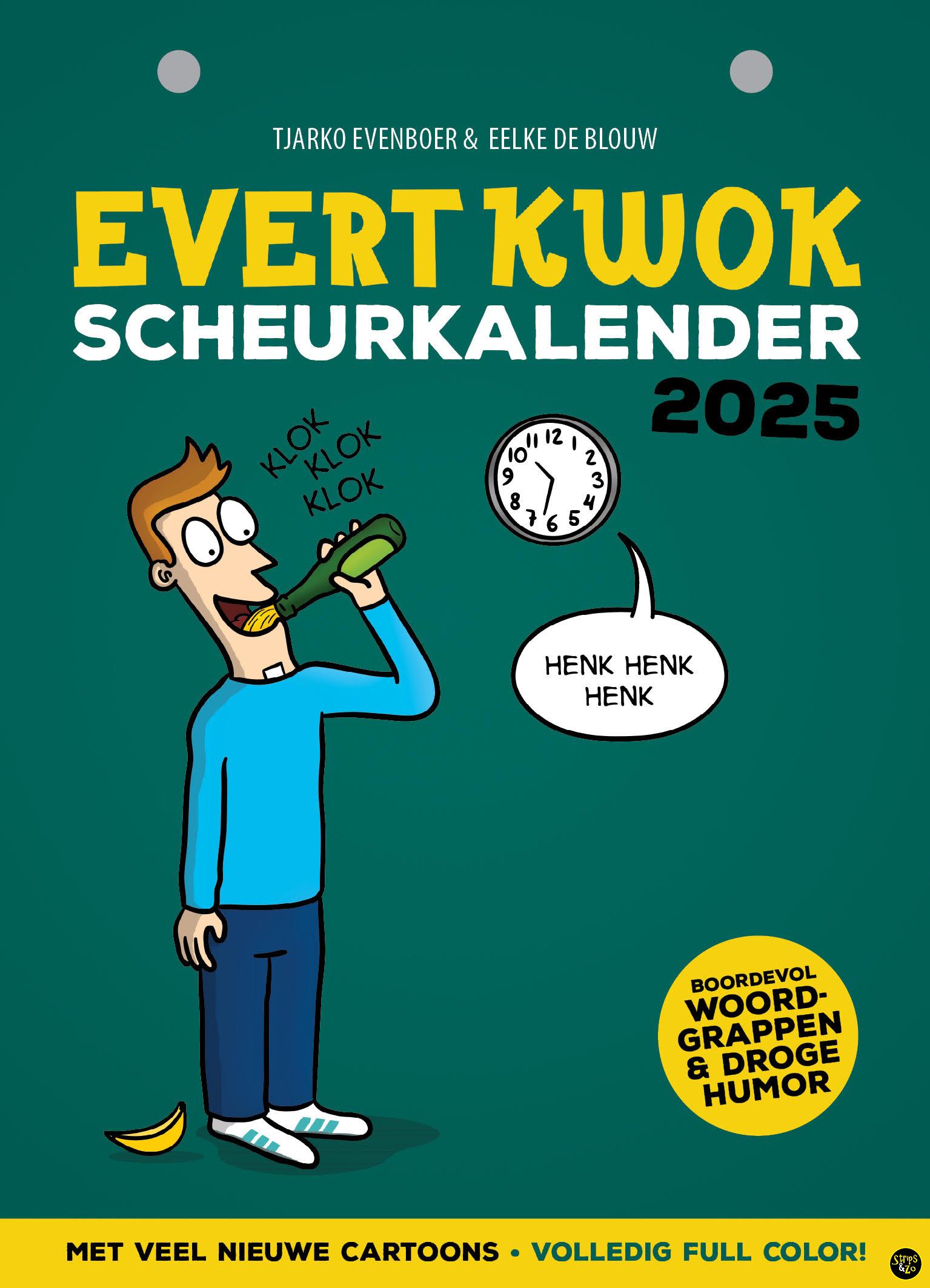 Evert Kwok scheurkalender 2025