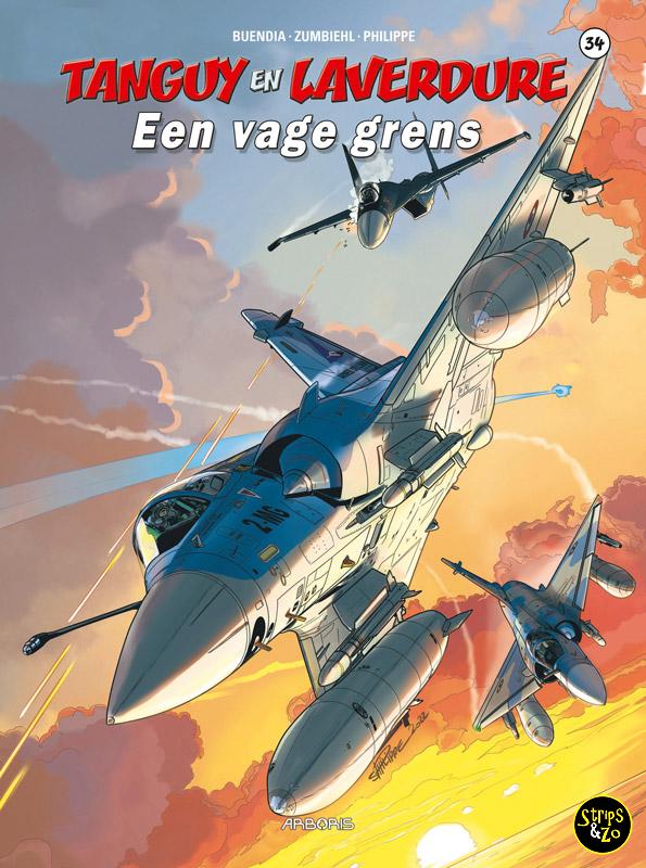 Tanguy en Laverdure HC 35 - Een vage grens