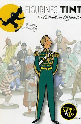 Beeldje Kuifje #111 - Hergé en officier de la cour Syldave