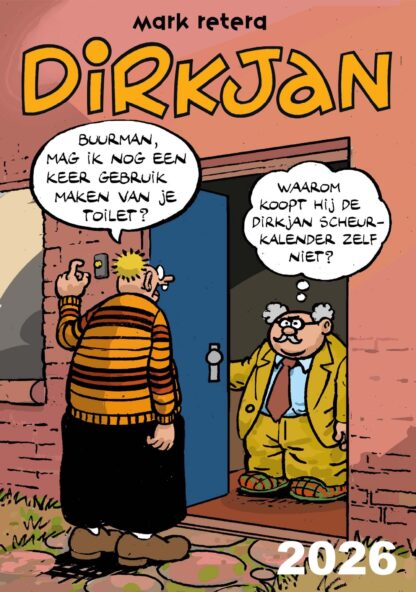 Dirkjan - scheurkalender 2026