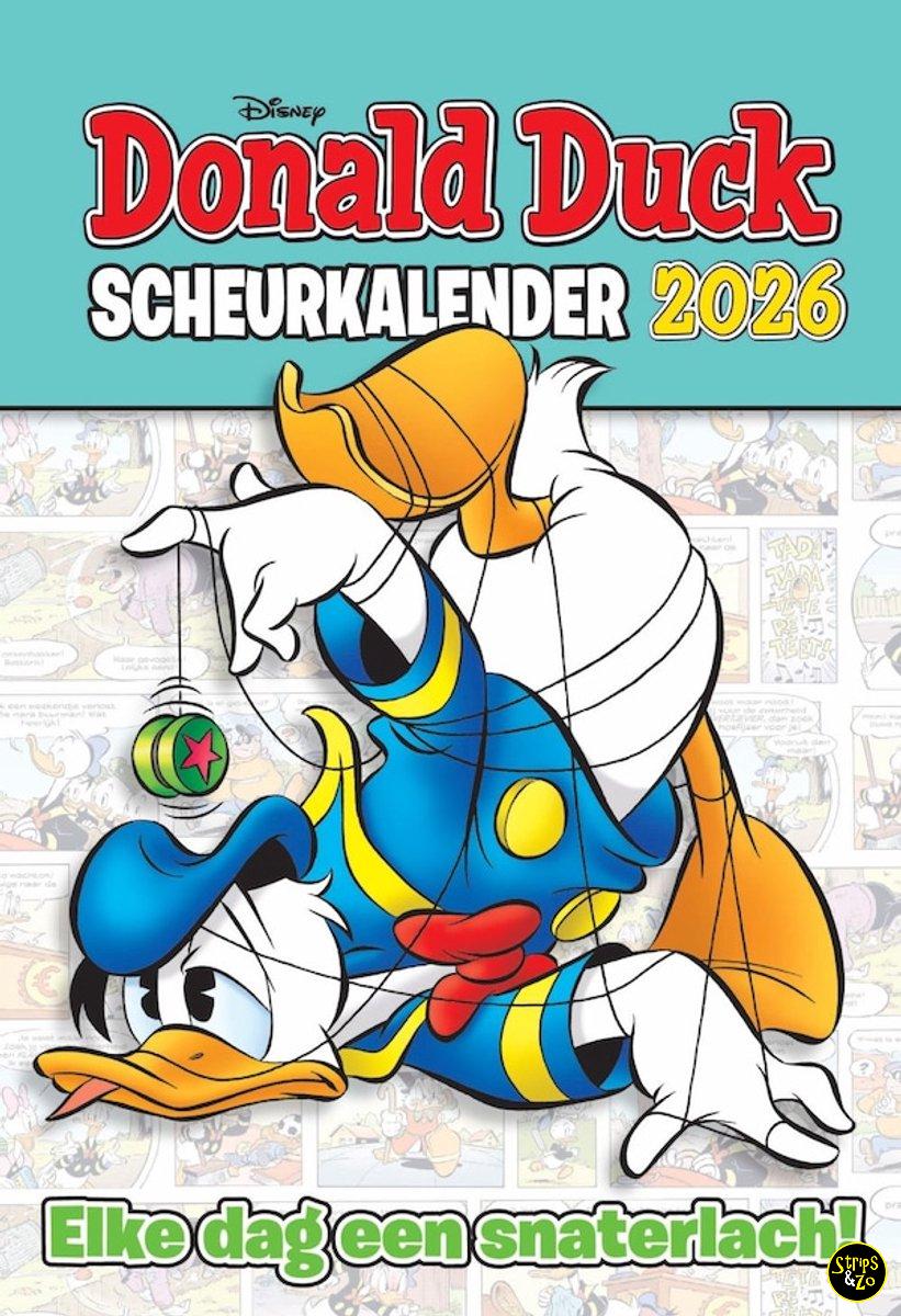 Donald Duck Scheurkalender 2026 - Strips & Zo Alkmaar