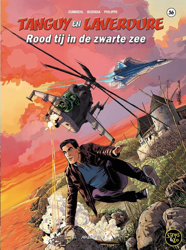 Tanguy en Laverdure HC 36 - Rood tij in de Zwarte zee