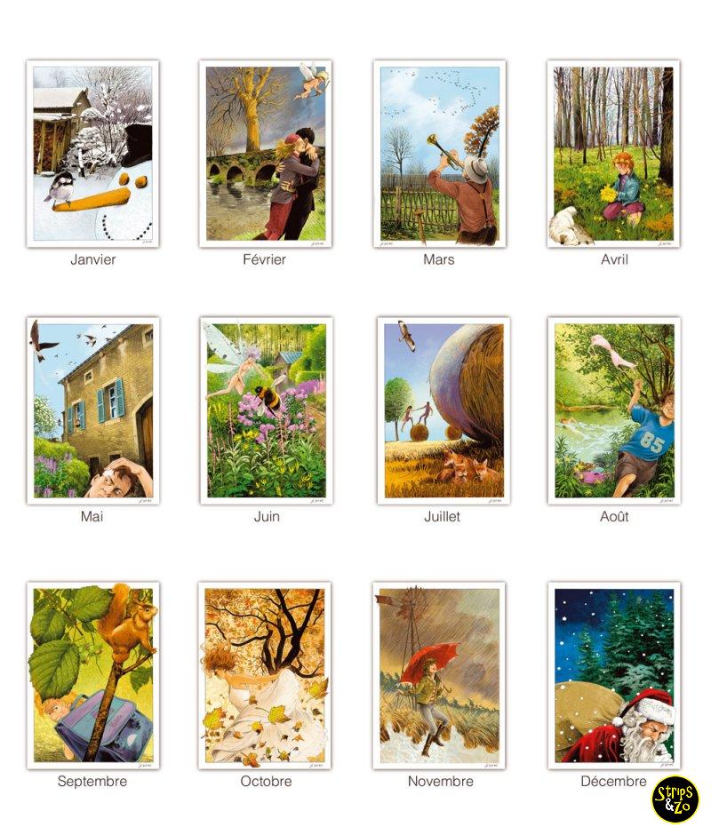 Portfolio Servais - La Nature au Fil des Mois - Afbeelding 2