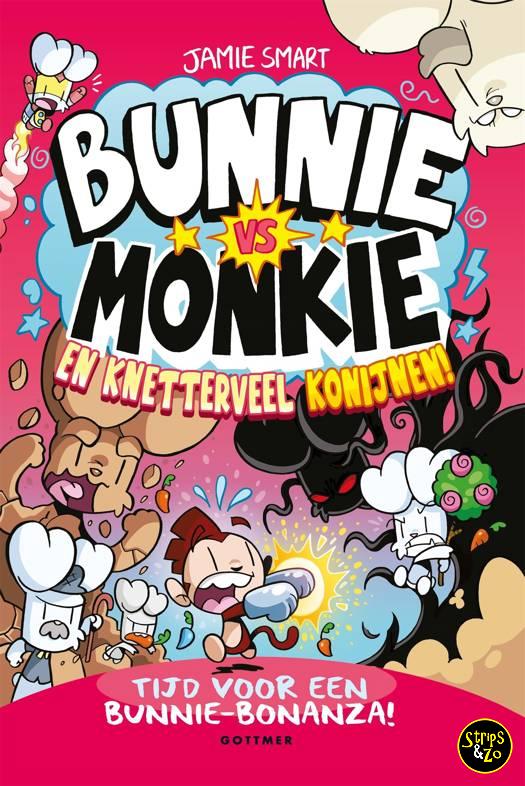 Bunnie Vs Monkie 9 - Knetterveel konijnen