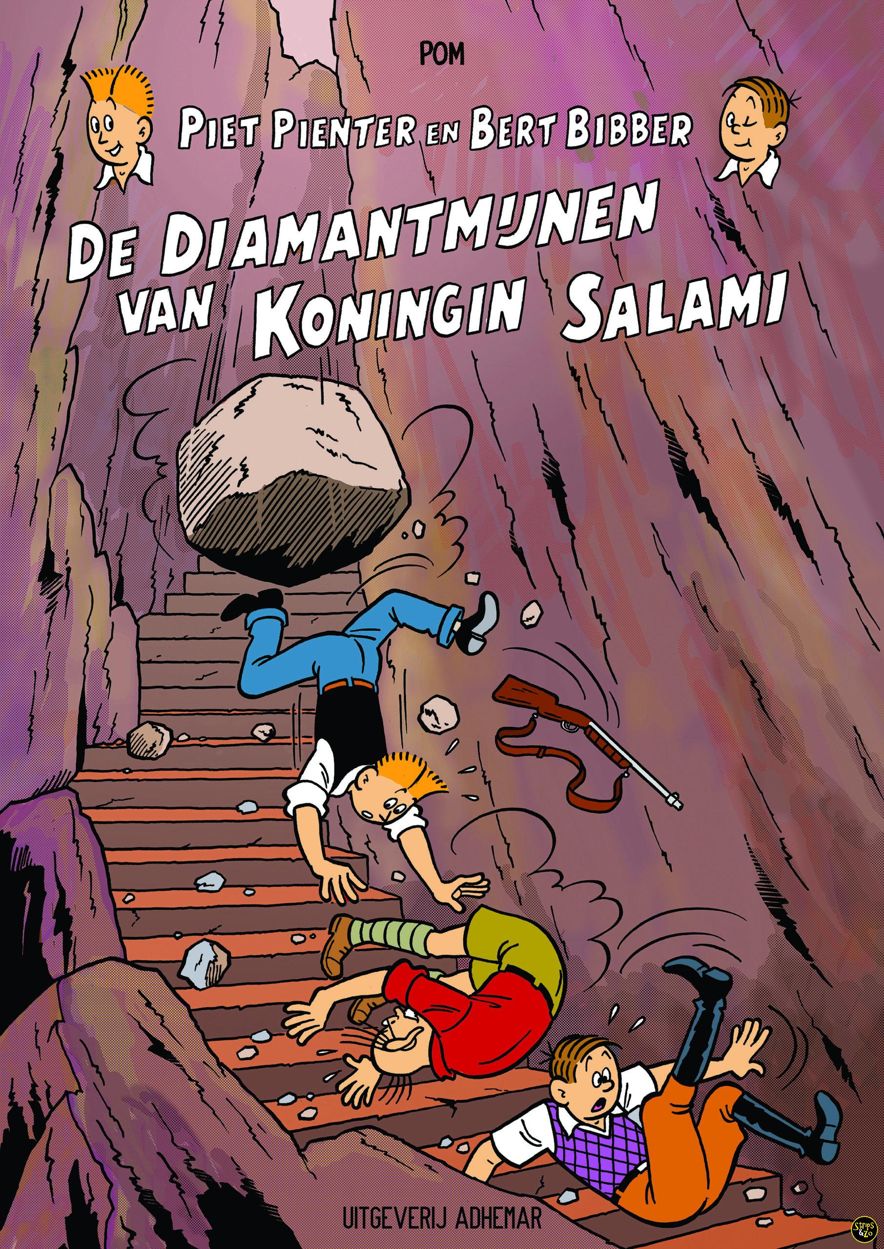 Piet Pienter en Bert Bibber Handelsbladjaren 6 - De diamantmijnen van Koningin Salami