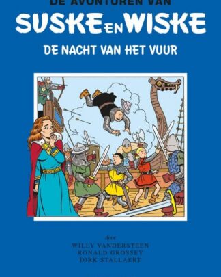 Suske en Wiske - Hommage Groot Formaat LUXE - De nacht van het vuur