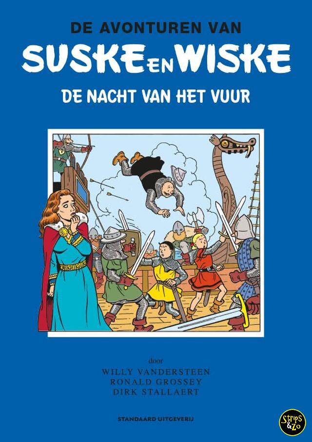 Suske en Wiske - Hommage - De nacht van het vuur